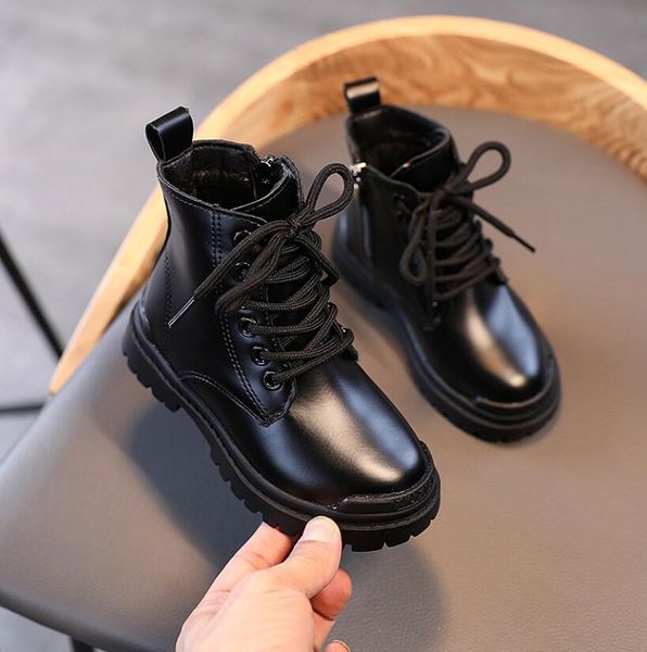 leather children motorcycle martin new arrival baby girls sneakers side zipper short military boys kids snow boots, Black
leather children motorcycle martin new arrival baby girls sneakers side zipper short military boys kids snow boots, Black