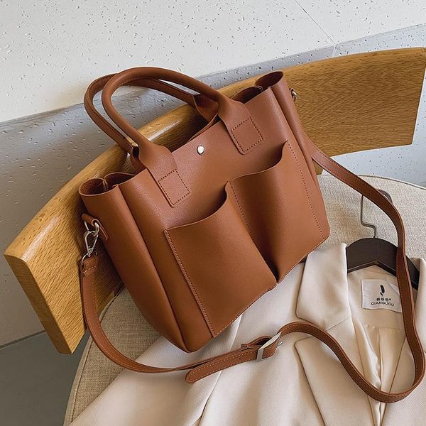 2021 large double pocket pu leather shoulder bags for women 2021 fashion handbags and purses female travel trend
2021 large double pocket pu leather shoulder bags for women 2021 fashion handbags and purses female travel trend