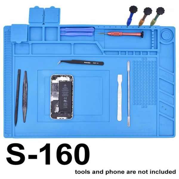 s-160 45 x 30cm blue silicone pad with magnetic repair mats heat-insulated bga soldering repair station pads 30pcs/lot1
s-160 45 x 30cm blue silicone pad with magnetic repair mats heat-insulated bga soldering repair station pads 30pcs/lot1