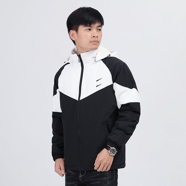 men women coat couple winter fashion contrast color outerwear 2020 sport style patchwork coat with printed active coats ing, Black
men women coat couple winter fashion contrast color outerwear 2020 sport style patchwork coat with printed active coats ing, Black