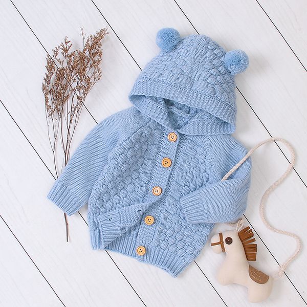 fall winter baby boy hooded sweater baby girl cartoon bear warm coat kids soft toddler clothes newborn comfortable outfits 1029, Blue;gray
fall winter baby boy hooded sweater baby girl cartoon bear warm coat kids soft toddler clothes newborn comfortable outfits 1029, Blue;gray