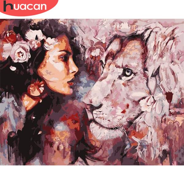oil painting animal drawing on canvas handpainted art gift picture paint by number lion and girl kits home decoration
oil painting animal drawing on canvas handpainted art gift picture paint by number lion and girl kits home decoration