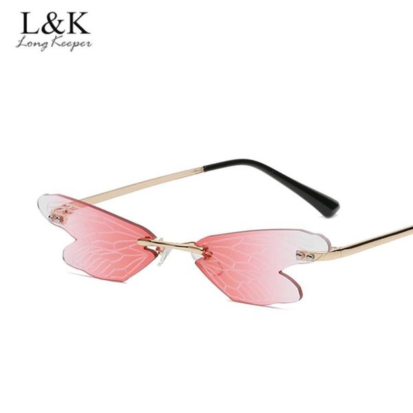 sunglasses longkeeper fashion dragonfly wing women vintage steampunk sun glasses men rimless gradient lens eyewear shades uv400, White;black
sunglasses longkeeper fashion dragonfly wing women vintage steampunk sun glasses men rimless gradient lens eyewear shades uv400, White;black