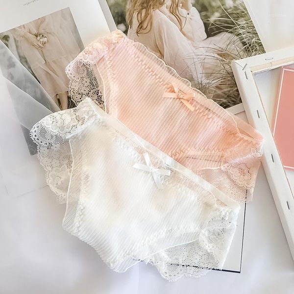 3 pieces of lace mid-waist panties women's spring and summer transparent abdomen seamless cotton crotch breathable pantiesr1, Black;pink
3 pieces of lace mid-waist panties women's spring and summer transparent abdomen seamless cotton crotch breathable pantiesr1, Black;pink