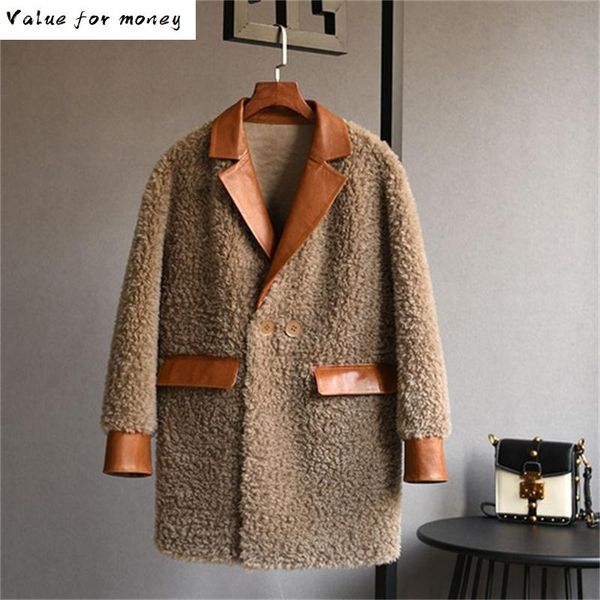 fur real coat women clothes 2020 sheep shearing korean 100% wool jacket women vintage sheepskin collar coats manteau femme 1980, Black
fur real coat women clothes 2020 sheep shearing korean 100% wool jacket women vintage sheepskin collar coats manteau femme 1980, Black