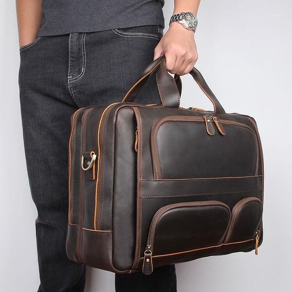 17" mens briefcase laphand casual tote travel big large capacity bags genuine leather male vintage business big shoulder bag1
17" mens briefcase laphand casual tote travel big large capacity bags genuine leather male vintage business big shoulder bag1