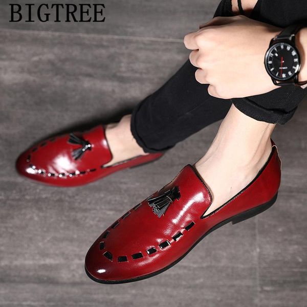 wedding shoes men classic leather shoes men formal tassel loafers coiffeur elegant chaussure homme bonan, Black
wedding shoes men classic leather shoes men formal tassel loafers coiffeur elegant chaussure homme bonan, Black