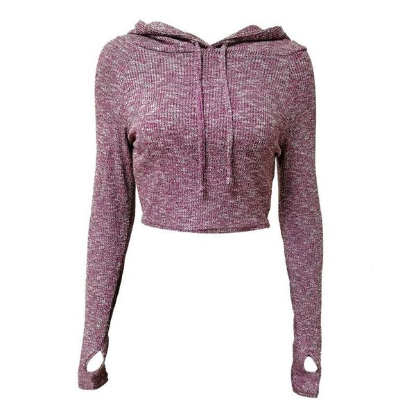 push up knitted hoodie women round-neck loose long-sleeved short running autumn winter sports yoga clothes sportswear, White;red
push up knitted hoodie women round-neck loose long-sleeved short running autumn winter sports yoga clothes sportswear, White;red
