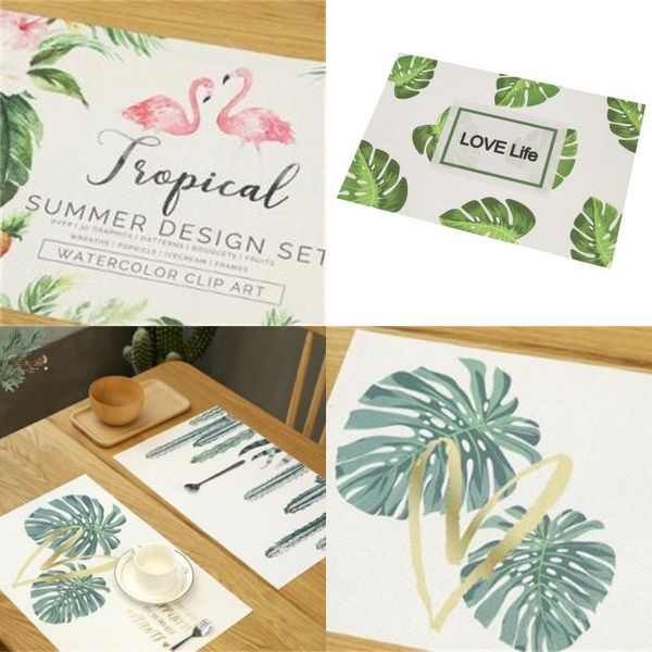 ins pvc mat printing botany pattern table mats cactus branch flamingo patterns heat insulation pad new arrival 4bla l1
ins pvc mat printing botany pattern table mats cactus branch flamingo patterns heat insulation pad new arrival 4bla l1