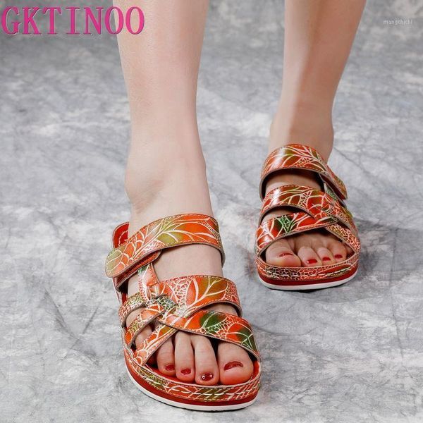 gktinoo slides women shoes hand-painted genuine leather slippers flat with outside sewing 2020 new summer ladies sandals1, Black
gktinoo slides women shoes hand-painted genuine leather slippers flat with outside sewing 2020 new summer ladies sandals1, Black