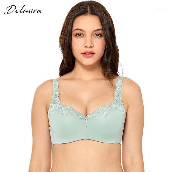 delimira women's smooth full coverage lightly padded underwire no show supportive lace t-shirt bra plus size1, Red;black
delimira women's smooth full coverage lightly padded underwire no show supportive lace t-shirt bra plus size1, Red;black