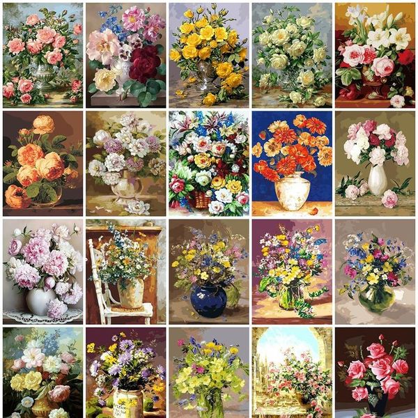 azqsd oil painting flower in vase painting by numbers paint flower diy canvas picture hand painted home decoration bbyunh
azqsd oil painting flower in vase painting by numbers paint flower diy canvas picture hand painted home decoration bbyunh