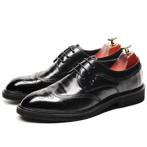 brogues italian leather shoes men 2020 new vintage casual carved lace up flat shoes british style business black dress
brogues italian leather shoes men 2020 new vintage casual carved lace up flat shoes british style business black dress