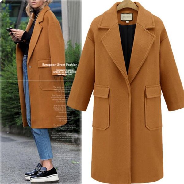 2021 new warm fashion wool trench coats female manteau femme ds50135 y63a, Tan;black
2021 new warm fashion wool trench coats female manteau femme ds50135 y63a, Tan;black