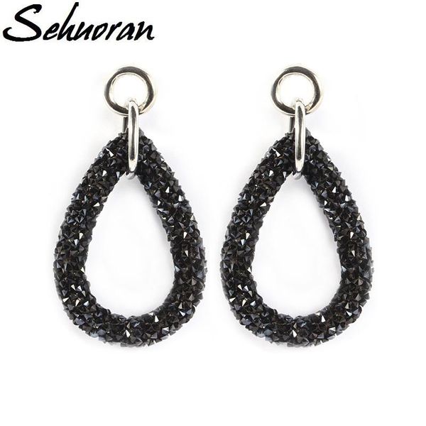 sehuoran arrived big drop earrings for woman of crystal oorbellen zinc alloy earring jewelry, Silver
sehuoran arrived big drop earrings for woman of crystal oorbellen zinc alloy earring jewelry, Silver