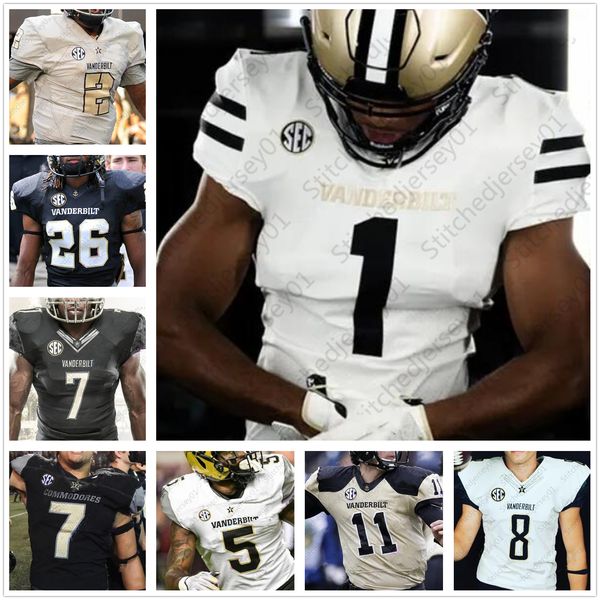 vanderbilt commodores football jersey ncaa college 7 cam johnson 48 andre mintze 74 chris williams 2 deuce wallace 21 keyon brooks mens wome, Black
vanderbilt commodores football jersey ncaa college 7 cam johnson 48 andre mintze 74 chris williams 2 deuce wallace 21 keyon brooks mens wome, Black