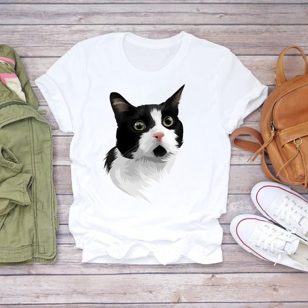 женщины мультфильм кошка смешное лицо животных милый с коротким рукавом мода печать леди футболки топ женские графические футболки женские ф, White
женщины мультфильм кошка смешное лицо животных милый с коротким рукавом мода печать леди футболки топ женские графические футболки женские ф, White