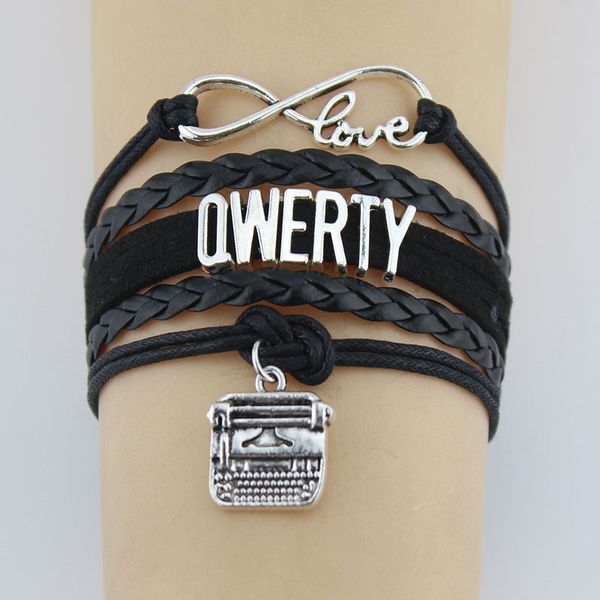 infinity love books qwerty calculator charm bracelets leather wrap bracelets & bangles gifts for women & men jewelry, Golden;silver
infinity love books qwerty calculator charm bracelets leather wrap bracelets & bangles gifts for women & men jewelry, Golden;silver