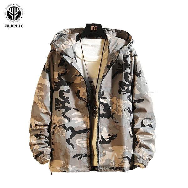 ruelk men's jacket spring and autumn new fashion trend creative camouflage print loose camouflage tooling jacket men clothing 201105, Black;brown
ruelk men's jacket spring and autumn new fashion trend creative camouflage print loose camouflage tooling jacket men clothing 201105, Black;brown