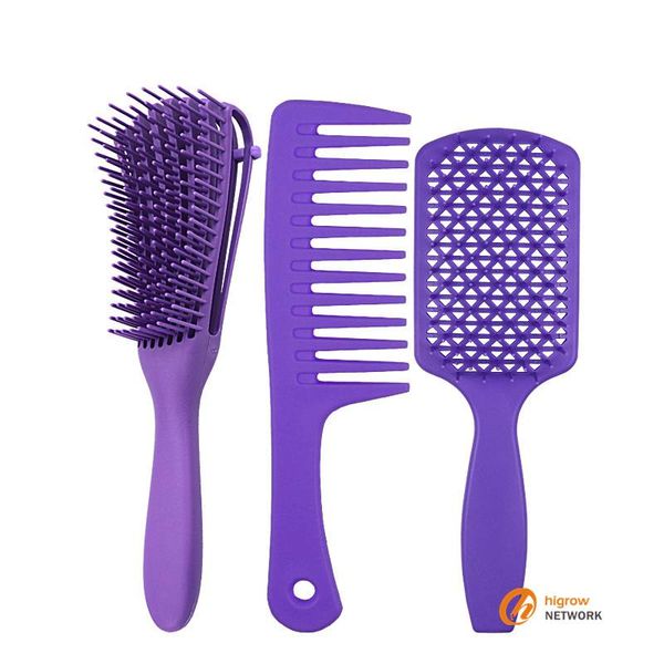 set of 3, scalp massage comb detangling brush natural hair detangler tangle removal comb powerful function non-slip design, Silver
set of 3, scalp massage comb detangling brush natural hair detangler tangle removal comb powerful function non-slip design, Silver