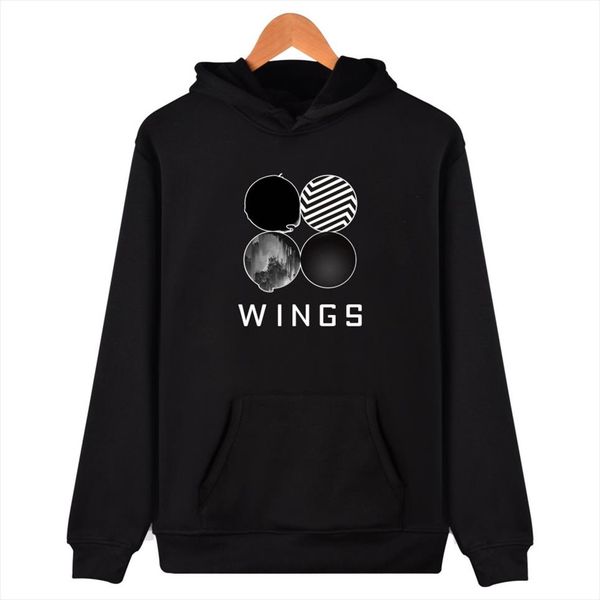 bangtan boys 2 альбом wings толстовка женщина мужчины моды толстовка толстовка молодой вечно пальто куртки kpop одежда moletom feminino, Black
bangtan boys 2 альбом wings толстовка женщина мужчины моды толстовка толстовка молодой вечно пальто куртки kpop одежда moletom feminino, Black