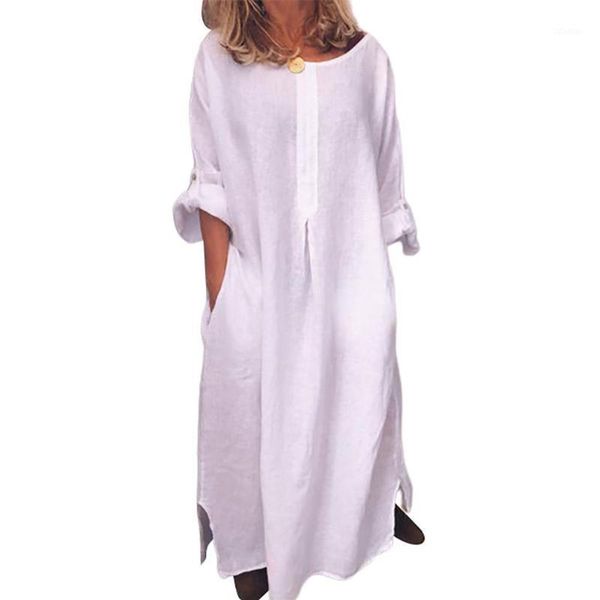 casual dresses women vintage solid color long sleeve o neck pockets maxi dress tunic kaftan1, Black;gray
casual dresses women vintage solid color long sleeve o neck pockets maxi dress tunic kaftan1, Black;gray