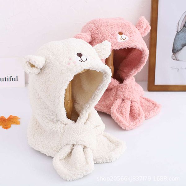 girls ear and lovely winter boys autumn protection integrated hat baby korean lamb rabbit plush hooded scarf iop4, Red;brown
girls ear and lovely winter boys autumn protection integrated hat baby korean lamb rabbit plush hooded scarf iop4, Red;brown
