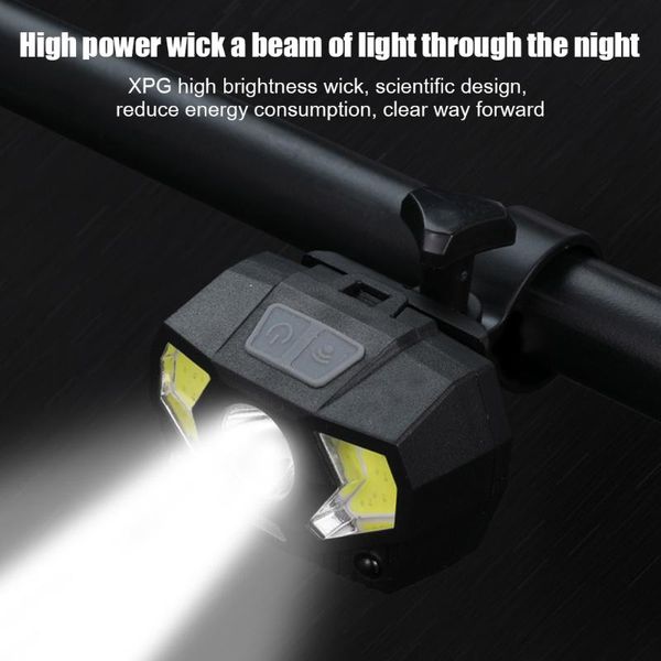 waterproof bicycle lights 300lm xpg + cob led headlight usb charging 6 modes outdoor climbing hunting fishing torch light
waterproof bicycle lights 300lm xpg + cob led headlight usb charging 6 modes outdoor climbing hunting fishing torch light