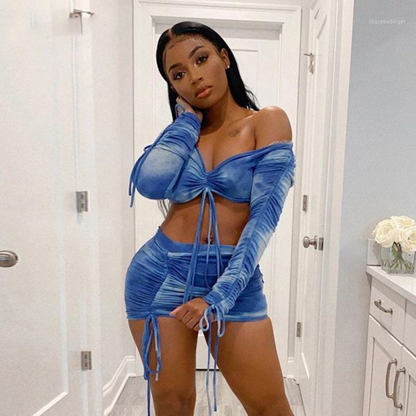 women tie dye drawing drawstring co-ord sets women long sleeve ruched 2 piece outfits club bodycon and skirt set1, Gray
women tie dye drawing drawstring co-ord sets women long sleeve ruched 2 piece outfits club bodycon and skirt set1, Gray