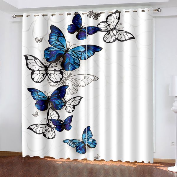 beautiful p fashion customized 3d curtain blue butterfly curtains 3d blackout window curtains for living room
beautiful p fashion customized 3d curtain blue butterfly curtains 3d blackout window curtains for living room