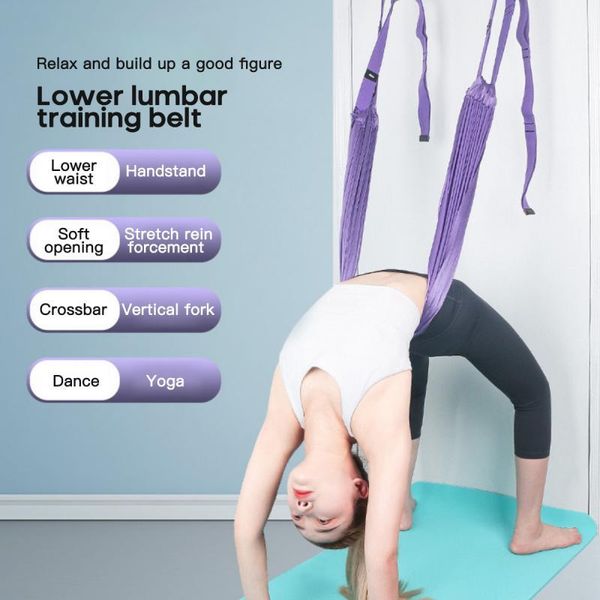 fitness aerial yoga swing sling hammock trapeze adjustable straps rope hooks open hip press hamstring training device
fitness aerial yoga swing sling hammock trapeze adjustable straps rope hooks open hip press hamstring training device
