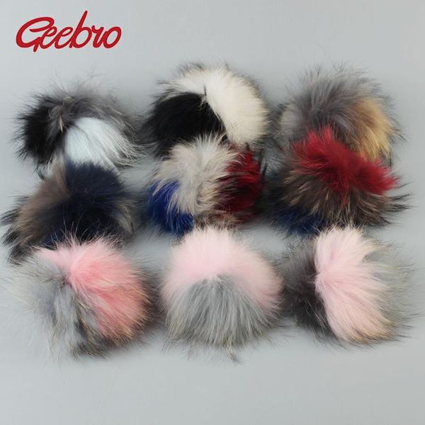 beanies geebro 15cm genuine natural raccoon fur pompoms 3 tone colors patchwork pom for winter boys and girls accessories
beanies geebro 15cm genuine natural raccoon fur pompoms 3 tone colors patchwork pom for winter boys and girls accessories