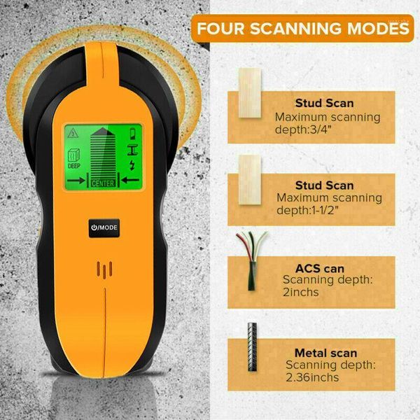 4 in 1 wall metal detector scanner stud finder detector with sound warning and led indicator1
4 in 1 wall metal detector scanner stud finder detector with sound warning and led indicator1