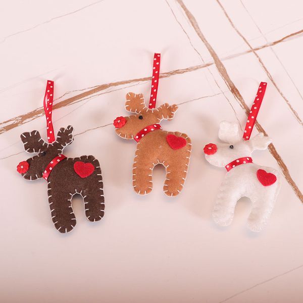new animal christmas tree decoration felt elk pendant christmas decorations gingerbread man deer pendant f7203
new animal christmas tree decoration felt elk pendant christmas decorations gingerbread man deer pendant f7203