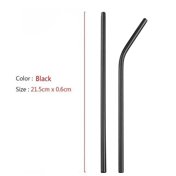 4/8pcs reusable straw set rainbow black drinking straw 304 stainless steel metal straw with cleaner brush w qylcfi
4/8pcs reusable straw set rainbow black drinking straw 304 stainless steel metal straw with cleaner brush w qylcfi