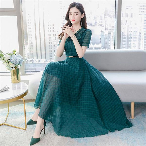 2020 spring summer plaid chiffon beach midi dress 3xl plus size vintage runway maxi dresses elegant women bodycon party vestidos, Black;gray
2020 spring summer plaid chiffon beach midi dress 3xl plus size vintage runway maxi dresses elegant women bodycon party vestidos, Black;gray