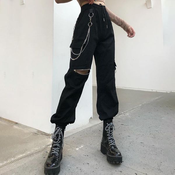 women's pants & capris women y2k joggers cargo 90s chain high waist e girl aesthetic straight zipper trousers streetwear female safari, Black;white
women's pants & capris women y2k joggers cargo 90s chain high waist e girl aesthetic straight zipper trousers streetwear female safari, Black;white