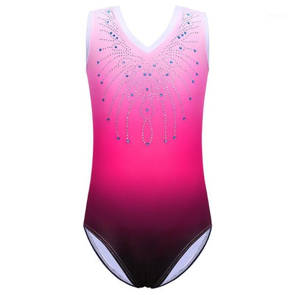 stage wear baohulu 3-12 years girls ballet leotard sleeveless gymnastics kids dress gradient color dress1, Black;red
stage wear baohulu 3-12 years girls ballet leotard sleeveless gymnastics kids dress gradient color dress1, Black;red