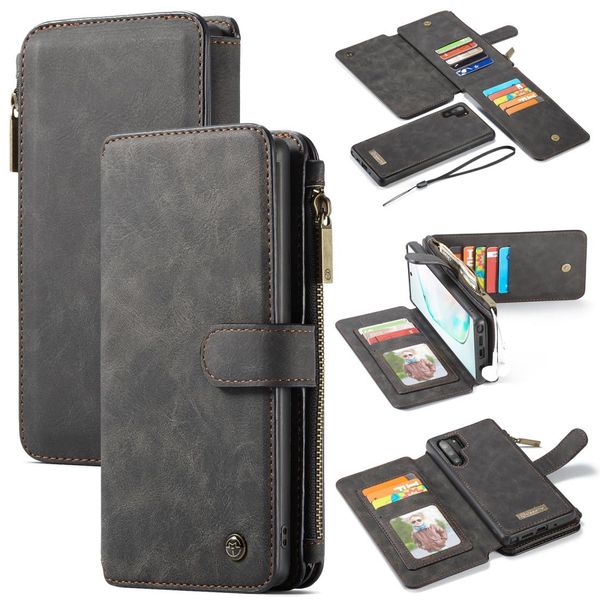 caseme-007 detachable multifunctional horizontal flip leather case with card slot holder zipper wallet p frame for galaxy note 10
caseme-007 detachable multifunctional horizontal flip leather case with card slot holder zipper wallet p frame for galaxy note 10