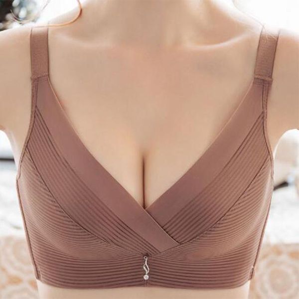 bras comfortable saisus women breathable seamless bra push up ladies underwear without steel ring arrival, Red;black
bras comfortable saisus women breathable seamless bra push up ladies underwear without steel ring arrival, Red;black