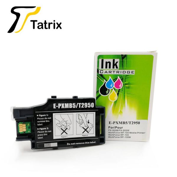 tatrix 1pk compatible t2950 pxmb5 waste ink container for workforce wf100 wf-100w px-s05b/s05w maintenance tank
tatrix 1pk compatible t2950 pxmb5 waste ink container for workforce wf100 wf-100w px-s05b/s05w maintenance tank