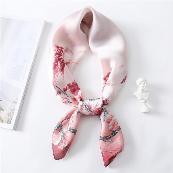 7070 2020 new floral print square scarves female elegant silk neck scarf fashion women hair accessories foulard bandana wmtlvr bdesybag, Blue;gray
7070 2020 new floral print square scarves female elegant silk neck scarf fashion women hair accessories foulard bandana wmtlvr bdesybag, Blue;gray