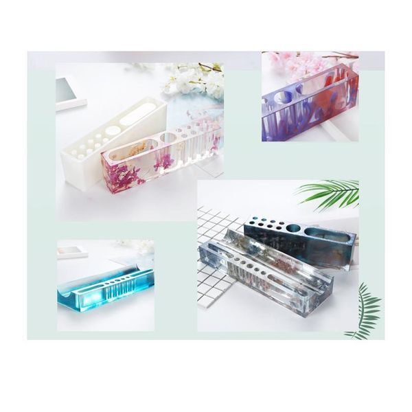 diy handmade diy pen container organizer sile mold for resin casting mould craft tool cryst bbyrep, Black
diy handmade diy pen container organizer sile mold for resin casting mould craft tool cryst bbyrep, Black