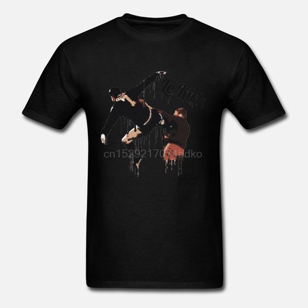new eric cantona kick graffiti men's cotton short sleeve hoodie designers t shirts sweatshirt