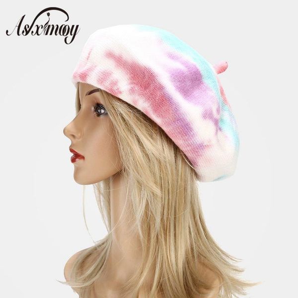 knitted beret hats women winter tie dye print fashion autumn beret hat womens warm painter caps newsboy hat beanie gorras, Blue;gray
knitted beret hats women winter tie dye print fashion autumn beret hat womens warm painter caps newsboy hat beanie gorras, Blue;gray