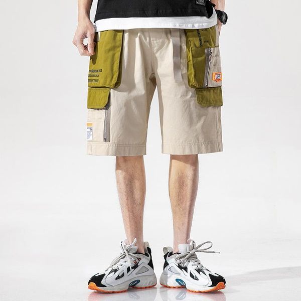men's shorts mens summer short men mid-waist knee length bermuda masculina with many pockets hombre, White;black
men's shorts mens summer short men mid-waist knee length bermuda masculina with many pockets hombre, White;black