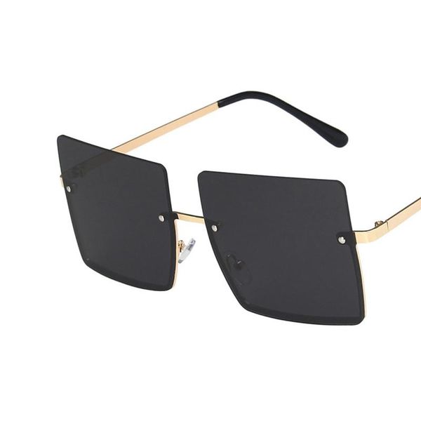 sunglasses 2021 metal semi-rimless women retro oversized square sun glasses men fashion half frame streetwear eyewear uv, White;black
sunglasses 2021 metal semi-rimless women retro oversized square sun glasses men fashion half frame streetwear eyewear uv, White;black