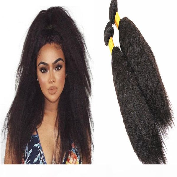 dilys kinky straight hair extensions 100g bundle brazilian peruvian malaysian human hair bundles natural color 8-28 inches, Black
dilys kinky straight hair extensions 100g bundle brazilian peruvian malaysian human hair bundles natural color 8-28 inches, Black
