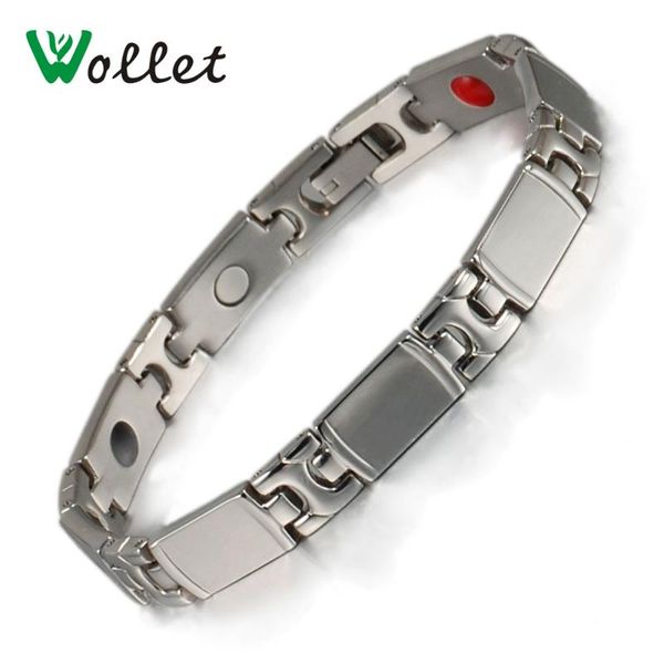wollet jewelry men's 20.5 cm healing energy tourmaline germanium bracelet magnetic stainless steel bracelet bangle for men, Black
wollet jewelry men's 20.5 cm healing energy tourmaline germanium bracelet magnetic stainless steel bracelet bangle for men, Black