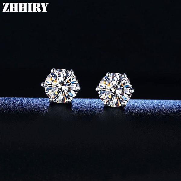 zhhiry real moissanite 18k white gold earrings for women stud earring total 2.4ct each 1.2ct d vvs1with certificate fine jewelry q1218, Golden;silver
zhhiry real moissanite 18k white gold earrings for women stud earring total 2.4ct each 1.2ct d vvs1with certificate fine jewelry q1218, Golden;silver